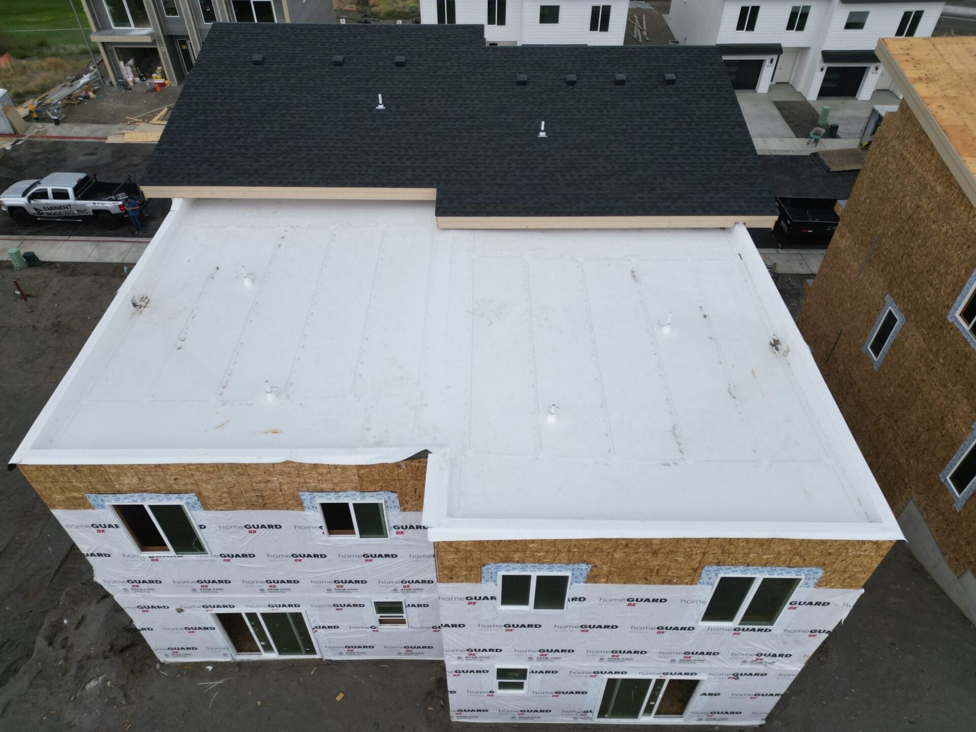 flat roof